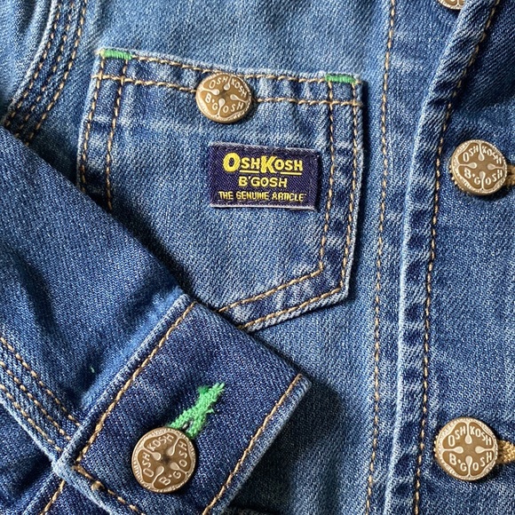Vintage-Style Denim Chore Jacket - Picture 2 of 4